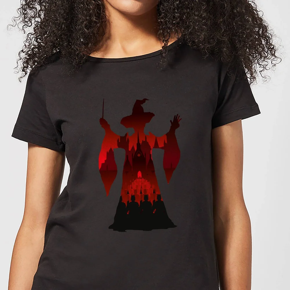 Harry Potter McGonagall Silhouette Women's T-Shirt - Black - S Bild 1