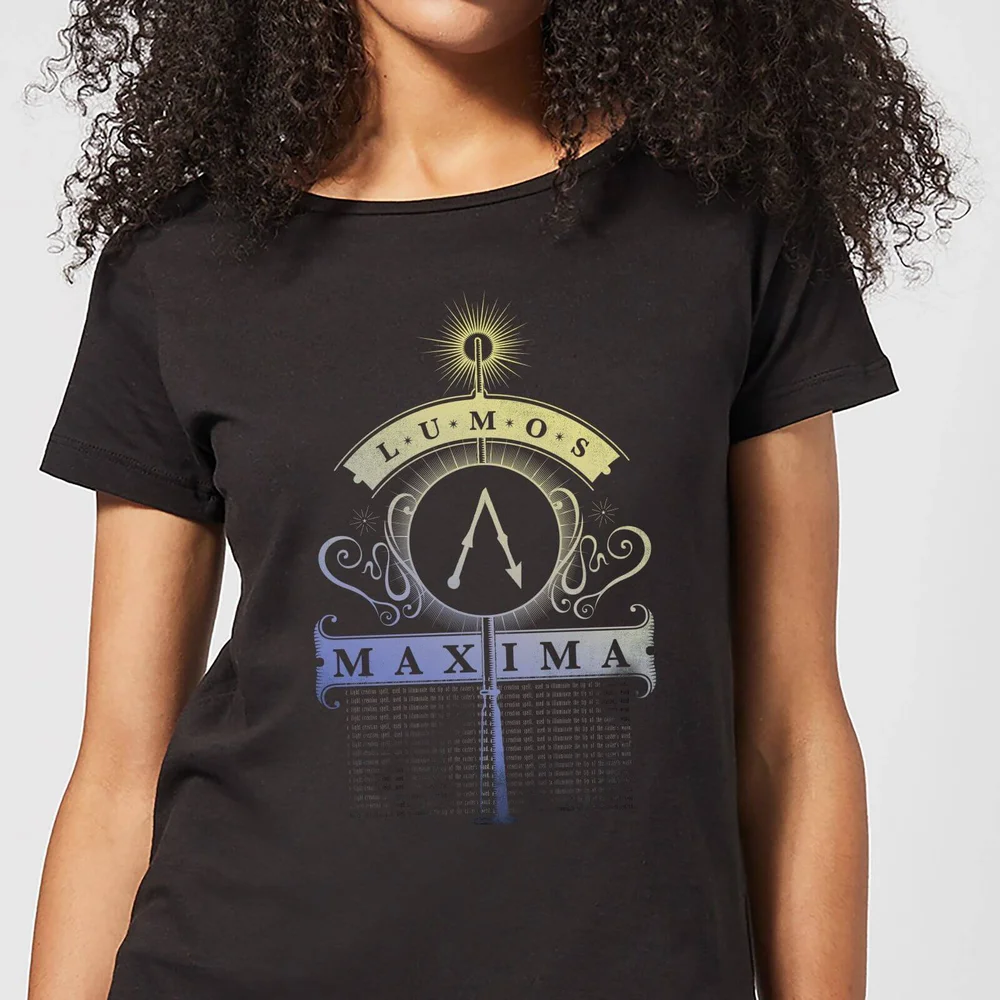 Harry Potter Lumos Maxima Women's T-Shirt - Black - S Bild 1