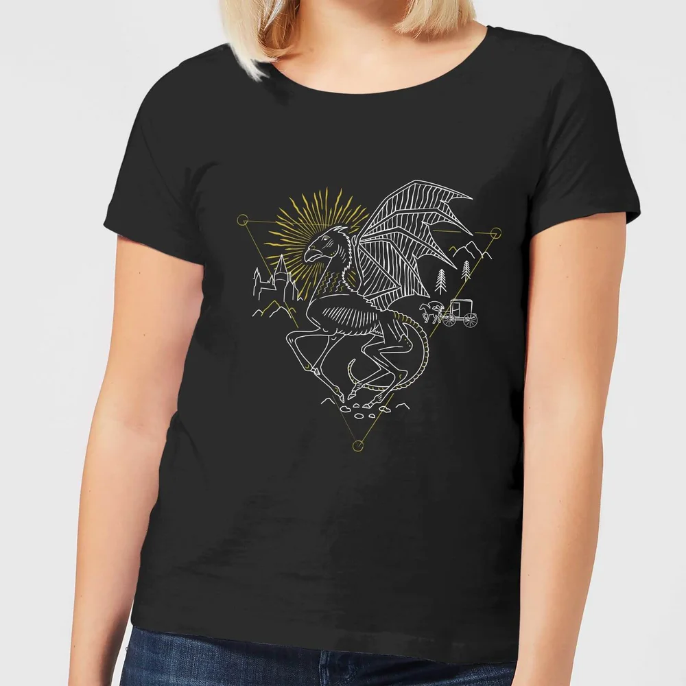 Harry Potter Thestral Women's T-Shirt - Black - S Bild 1