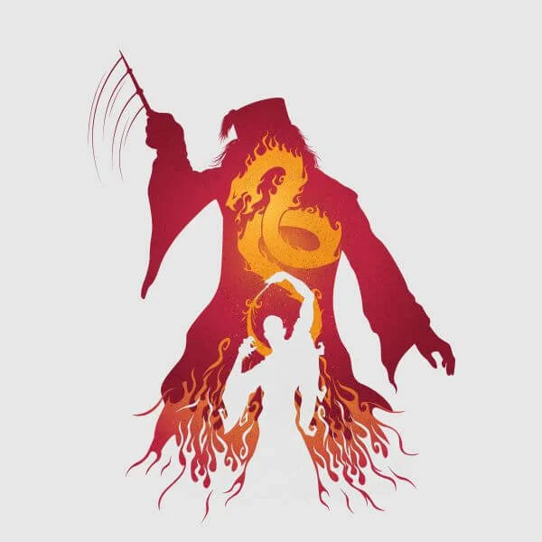 Harry Potter Dumbledore Voldemort Women's T-Shirt - Grey