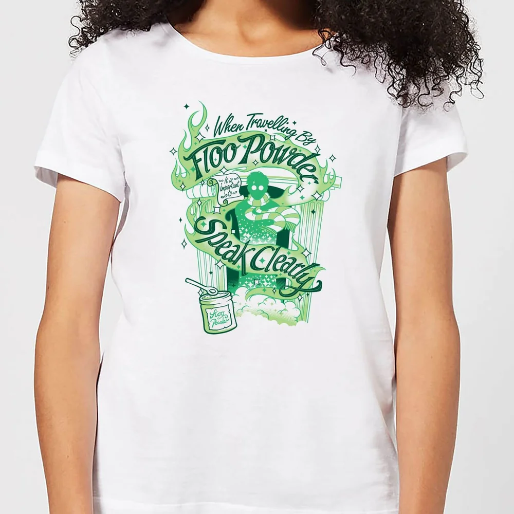 Harry Potter Floo Powder Women's T-Shirt - White - S Bild 1