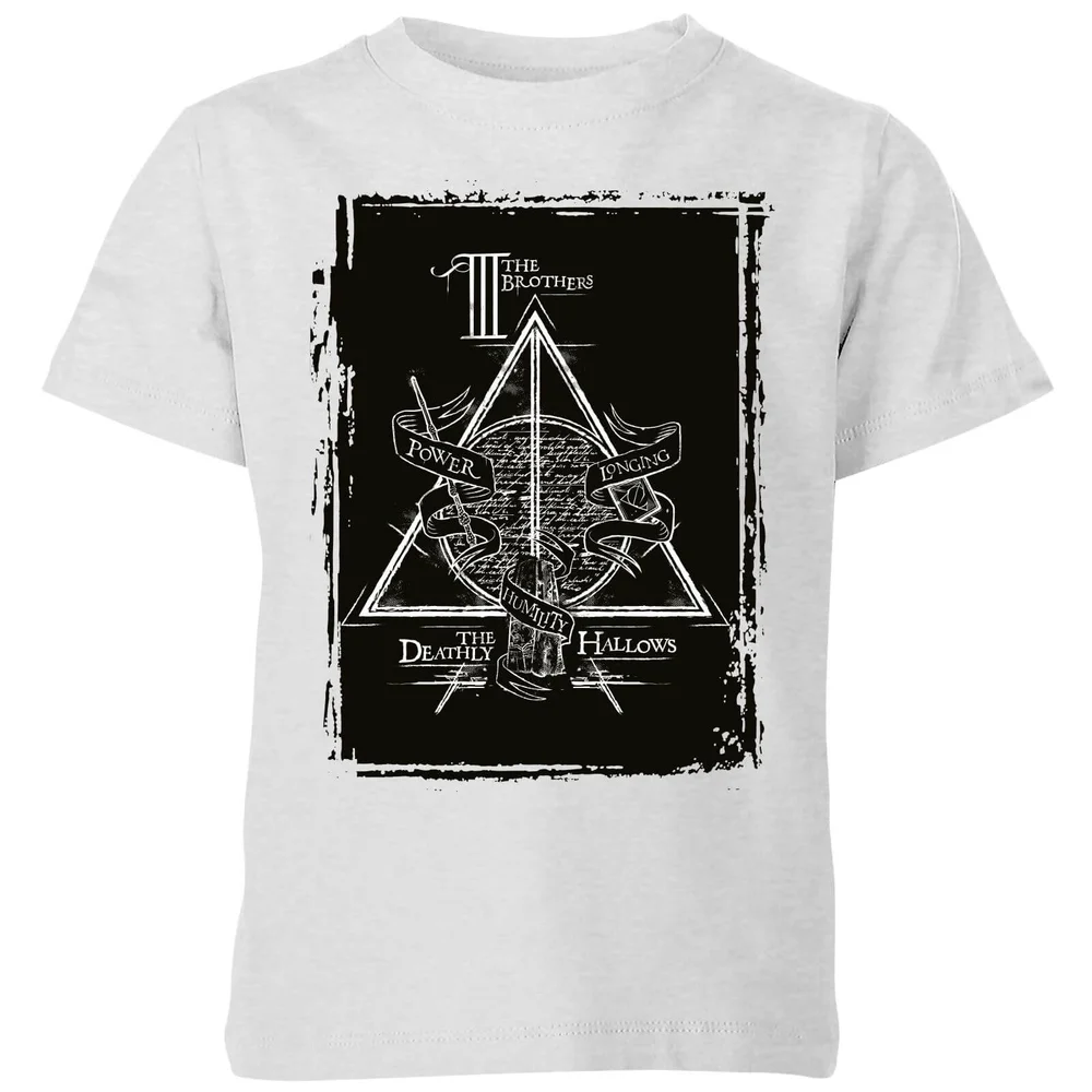 Harry Potter Three Brothers Kids' T-Shirt - Grey - 3-4 Jahre Bild 1