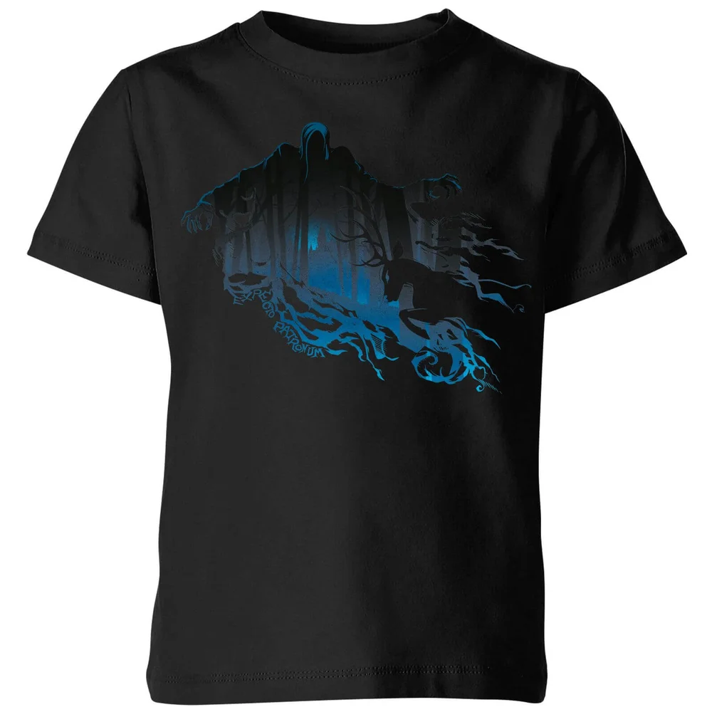 Harry Potter Dementor Silhouette Kids' T-Shirt - Black - 3-4 Jahre Bild 1