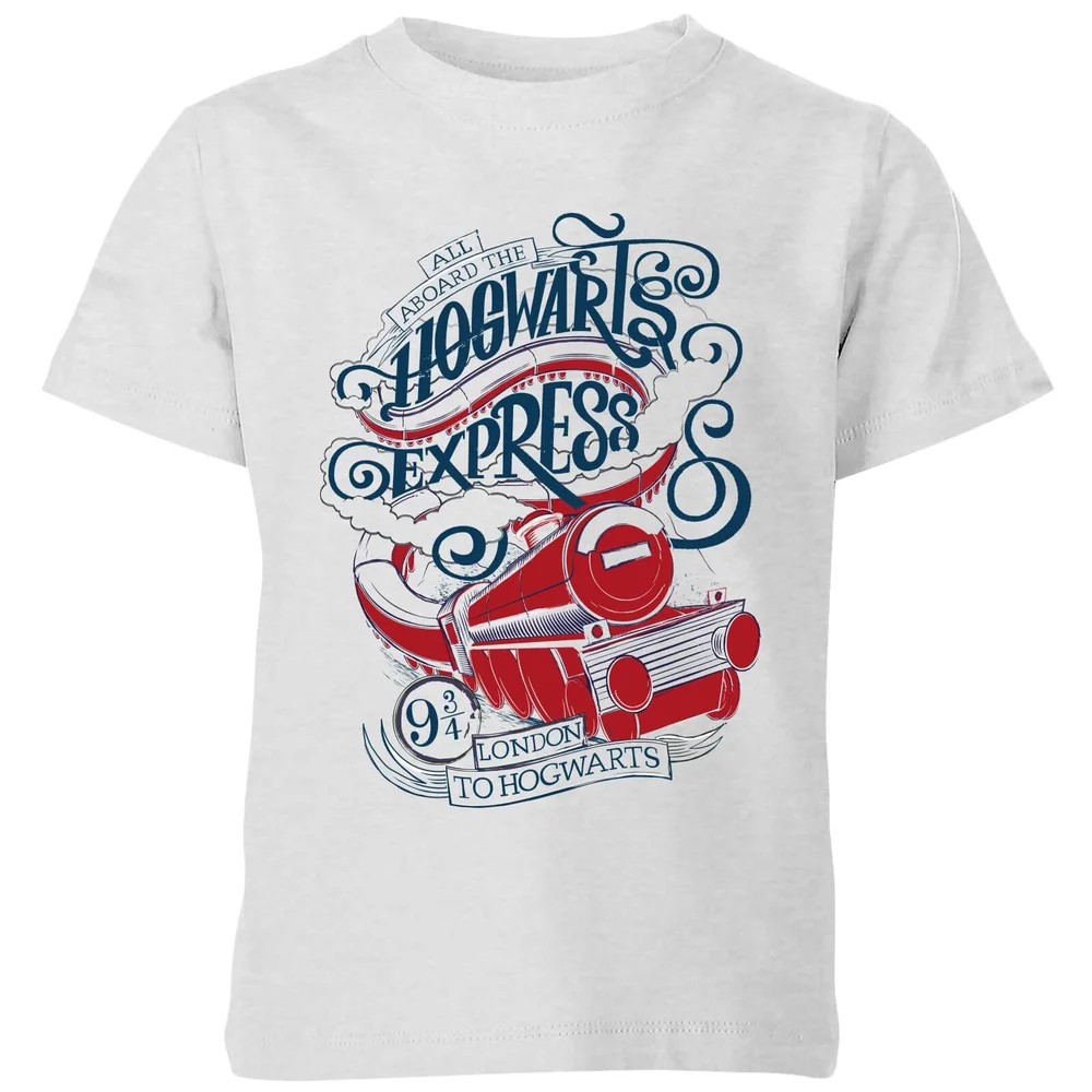 Harry Potter Hogwarts Express Kids' T-Shirt - Grey - 3-4 Jahre Bild 1