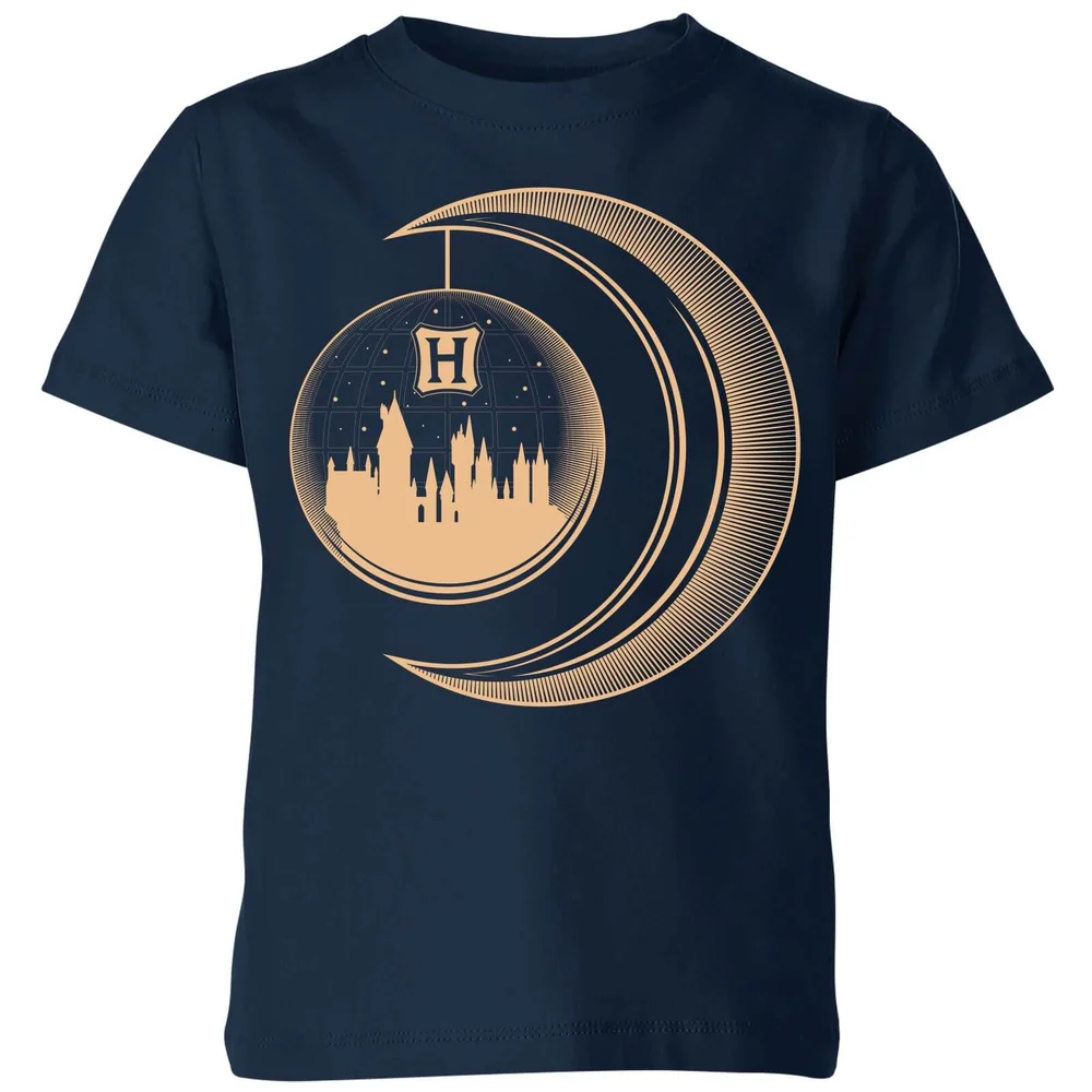Harry Potter Globe Moon Kids' T-Shirt - Navy - 3-4 Jahre Bild 1