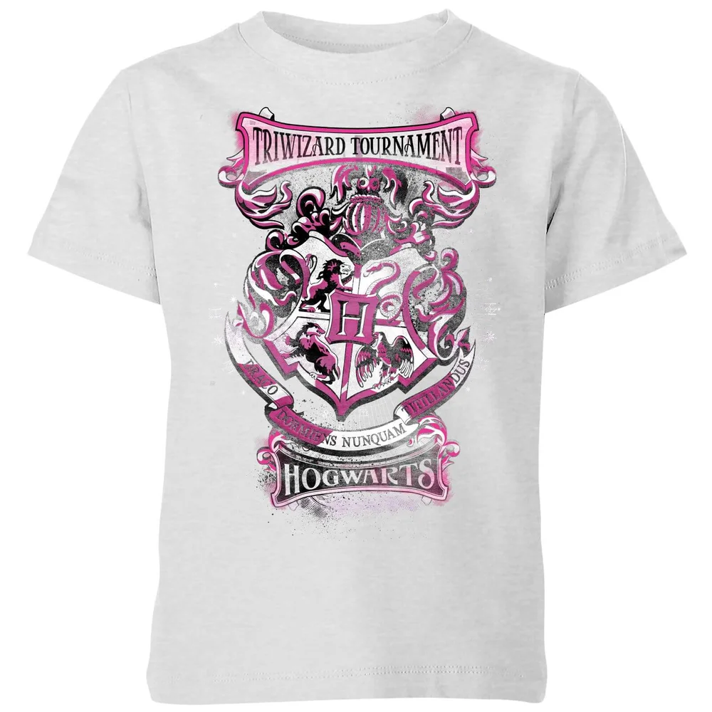 Harry Potter Triwizard Tournament Hogwarts Kids' T-Shirt - Grey - 3-4 Jahre Bild 1
