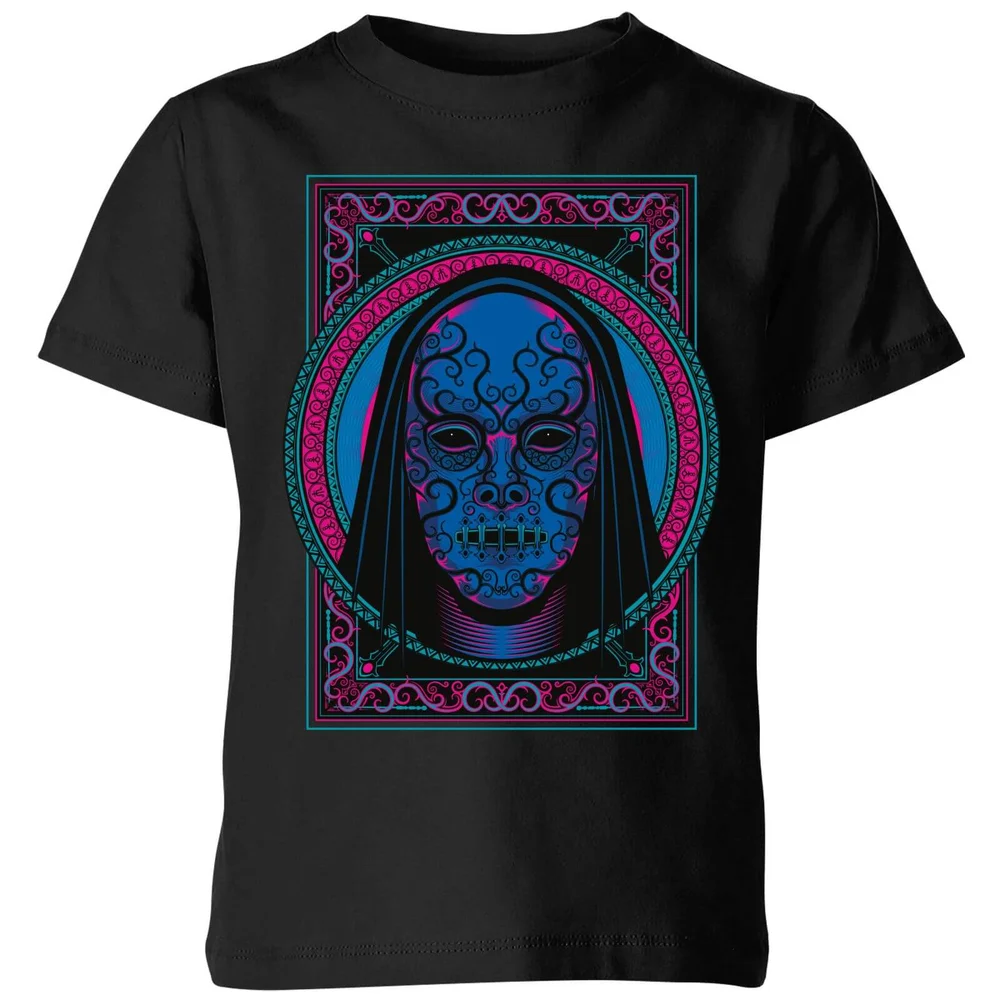 Harry Potter Death Mask Kids' T-Shirt - Black - 3-4 Jahre Bild 1