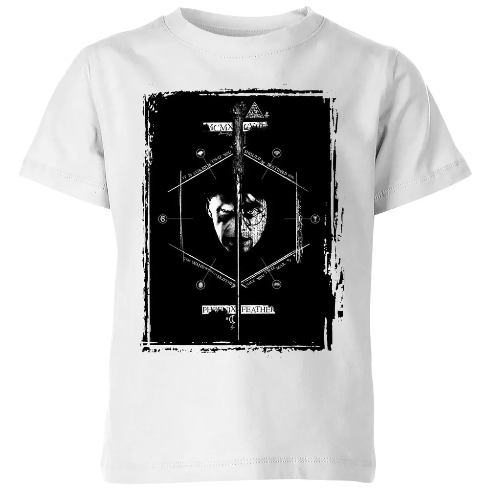 Harry Potter Harry Voldemort Wand Kids' T-Shirt - White - 3-4 Jahre Bild 1