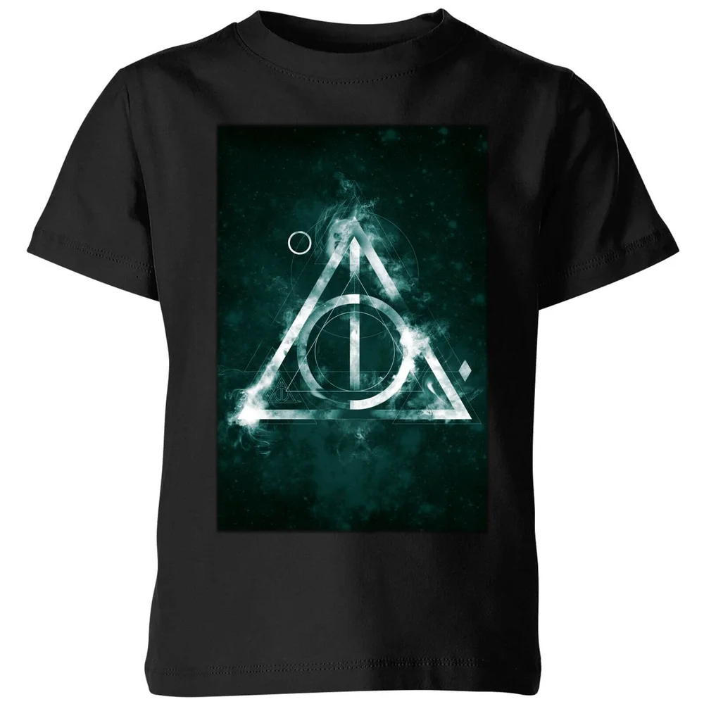 Harry Potter Hallows Painted Kids' T-Shirt - Black - 3-4 Jahre Bild 1