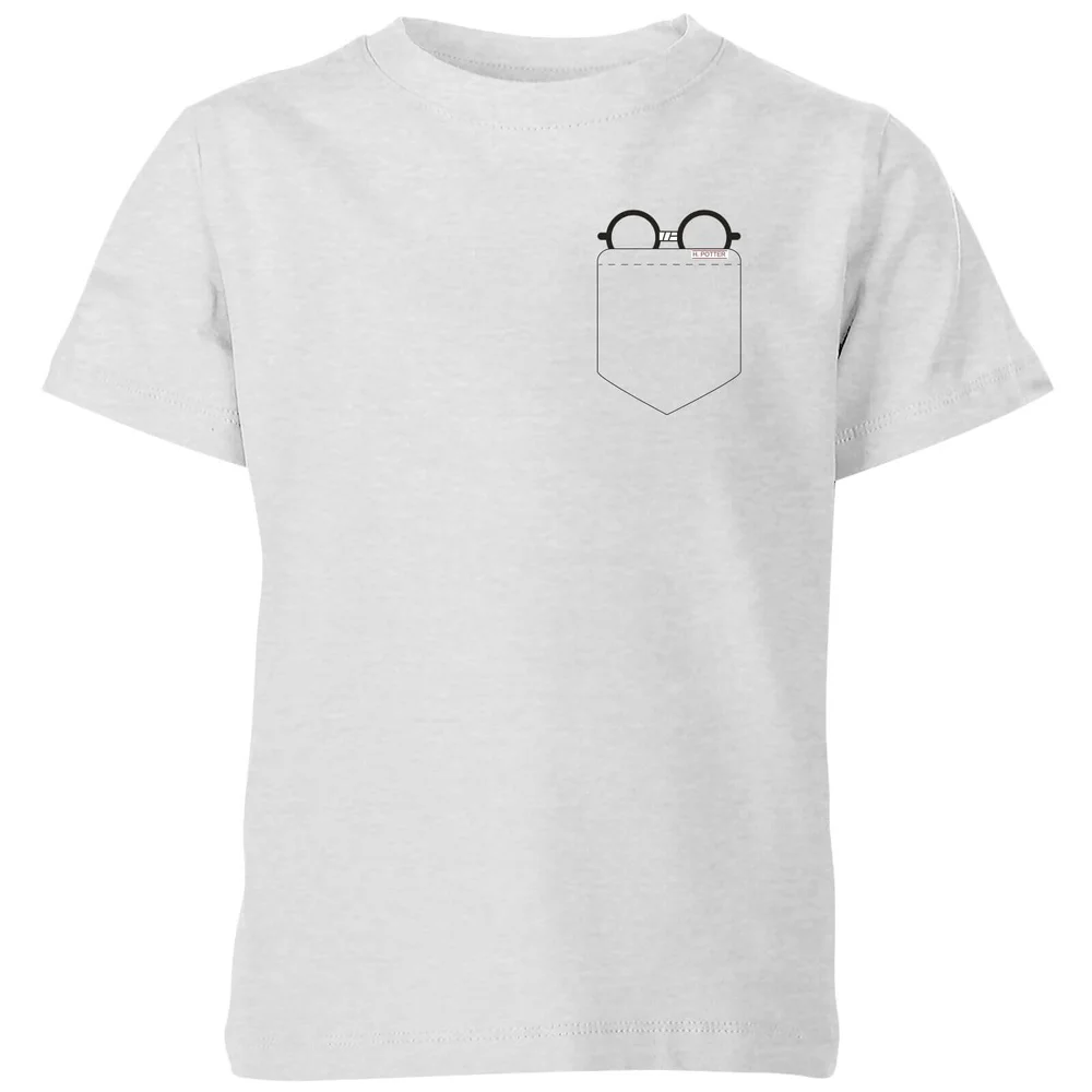 Harry Potter Harry Potter Pocket Glasses Kids' T-Shirt - Grey - 3-4 Jahre Bild 1