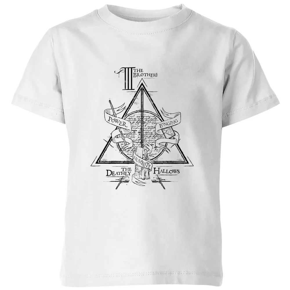 Harry Potter Three Dragons White Kids' T-Shirt - White - 3-4 Jahre Bild 1