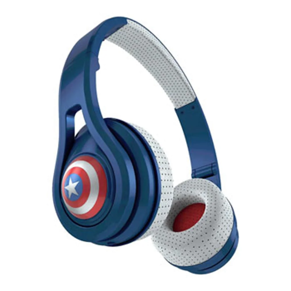 SMS Audio Marvel Avengers Headphones, Collector's Edition - Captain America Bild 1