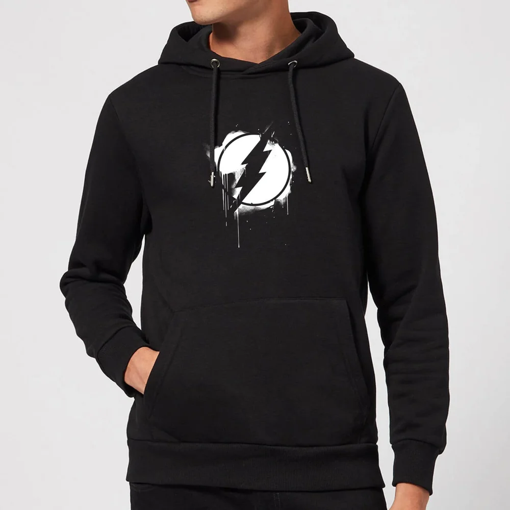 Justice League Graffiti The Flash Hoodie - Black - S Bild 1