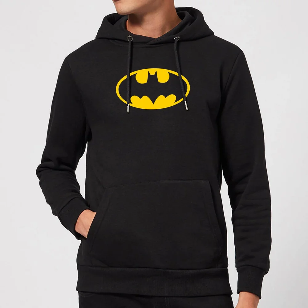 Justice League Batman Logo Hoodie - Black - S Bild 1