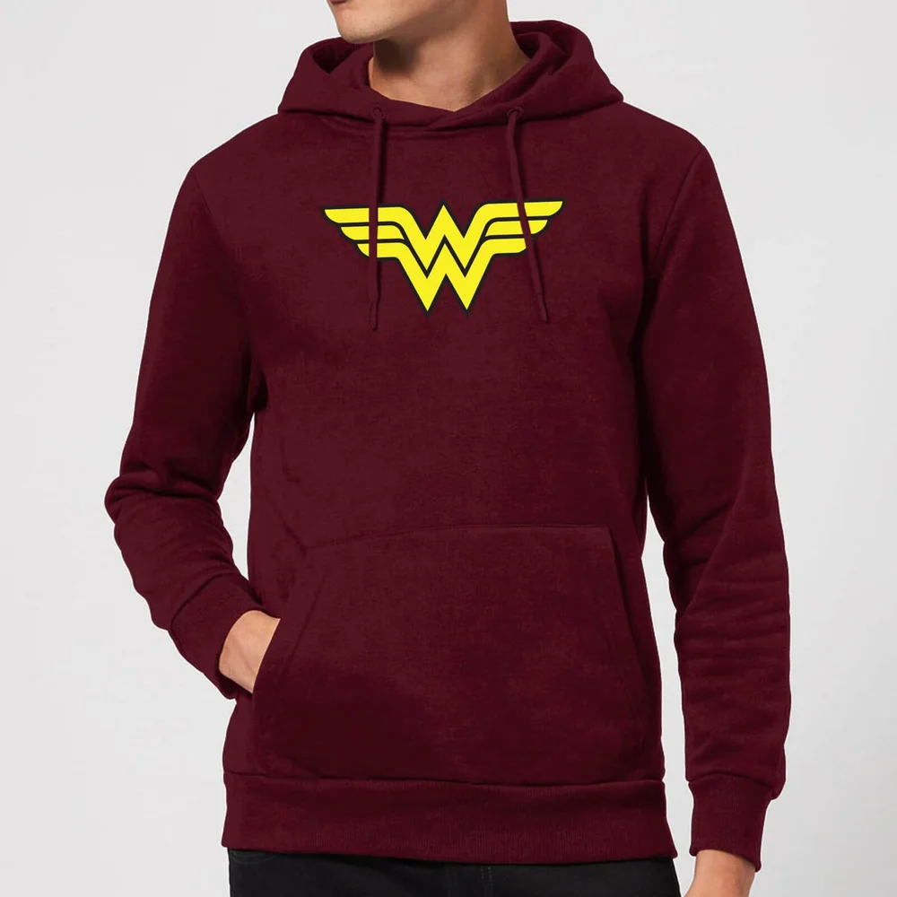 Justice League Wonder Woman Logo Hoodie - Burgundy - XL Bild 1