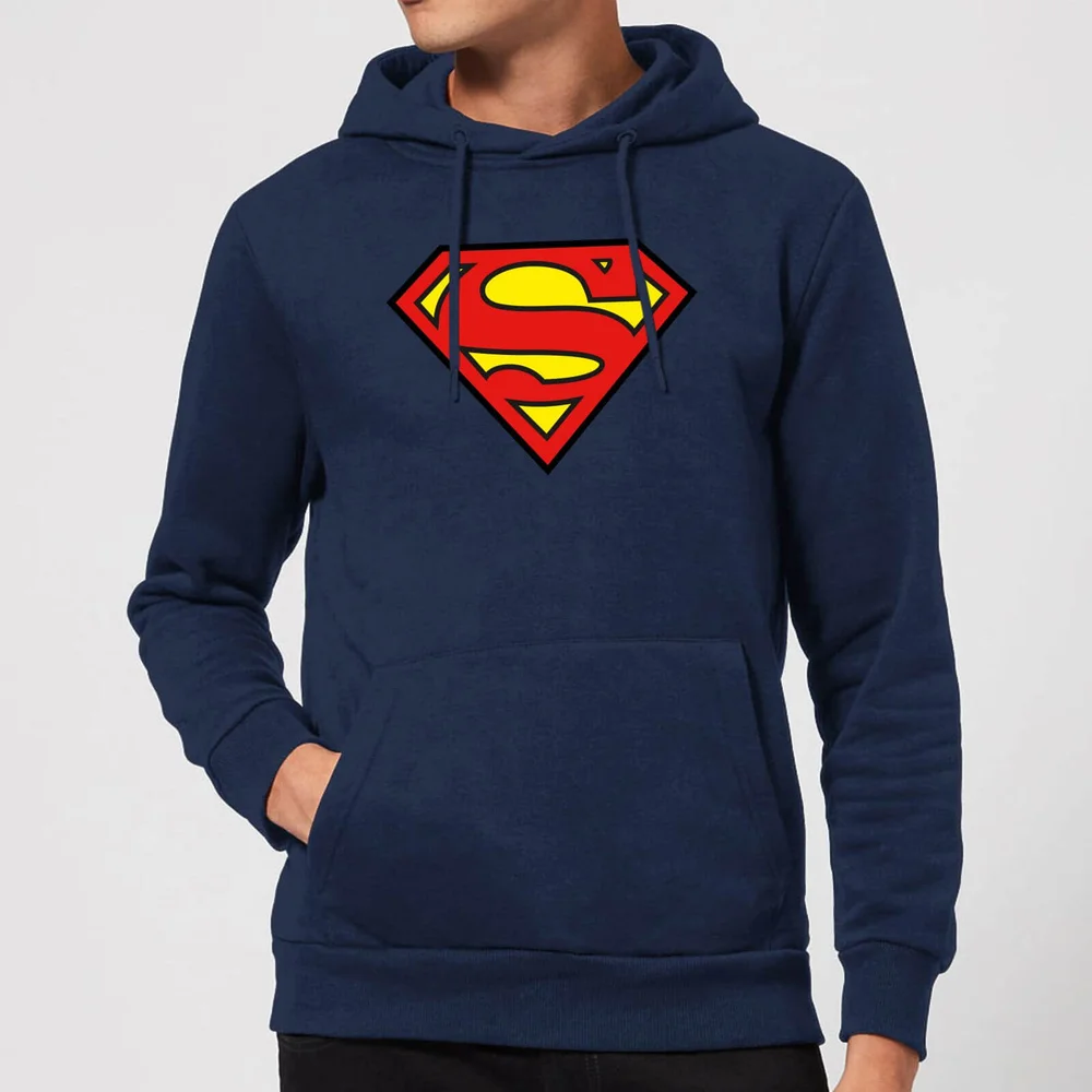 Justice League Superman Logo Hoodie - Navy - S Bild 1