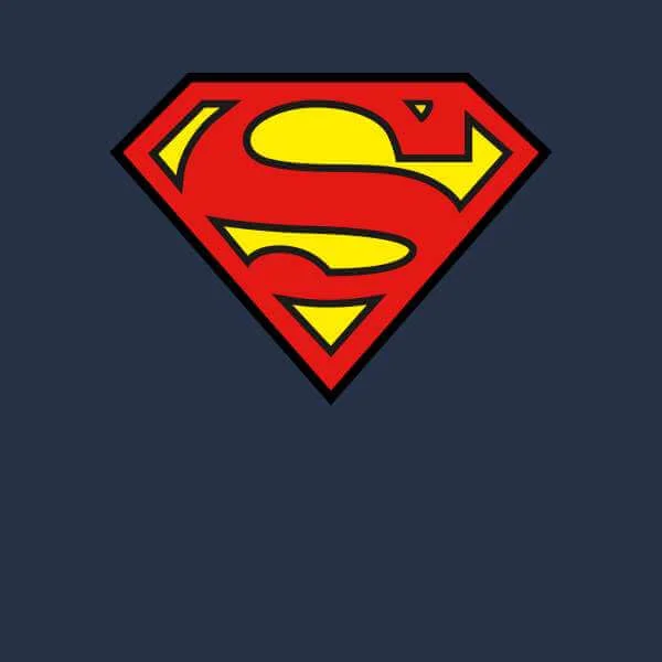 Justice League Superman Logo Hoodie - Navy