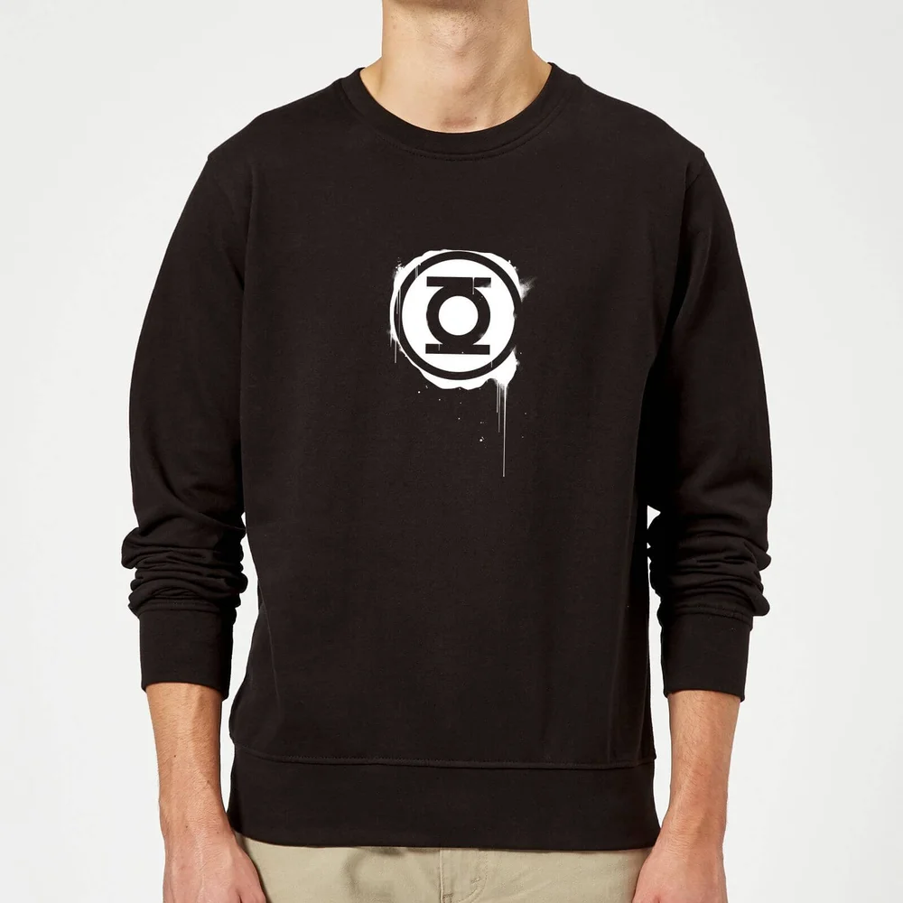 Justice League Graffiti Green Lantern Sweatshirt - Black - S Bild 1