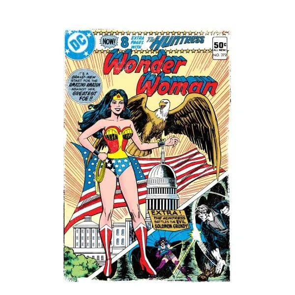 Justice League Wonder Woman Cover Women's T-Shirt - White