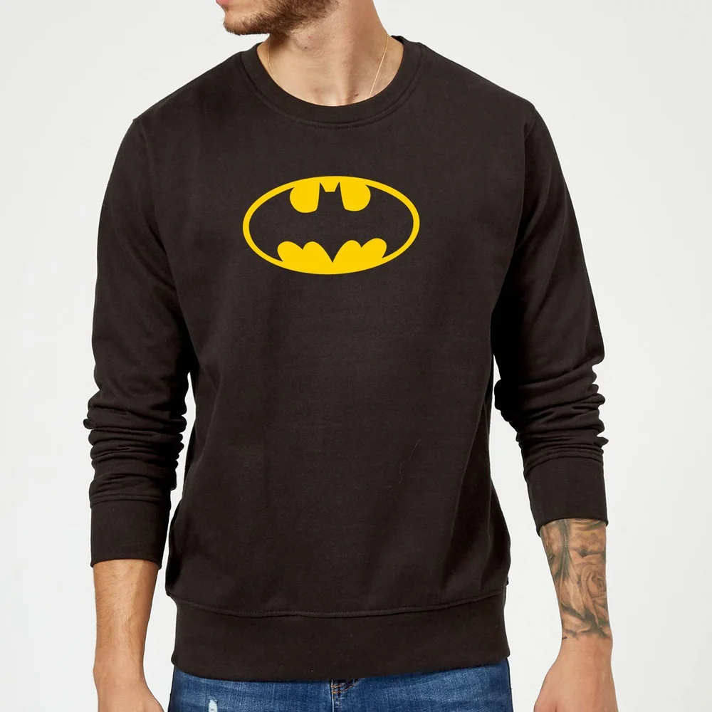 Justice League Batman Logo Sweatshirt - Black - S Bild 1