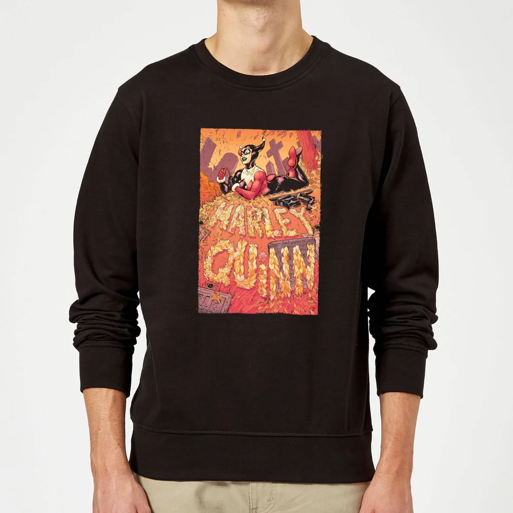 Batman Harley Quinn Cover Sweatshirt - Black - S Bild 1