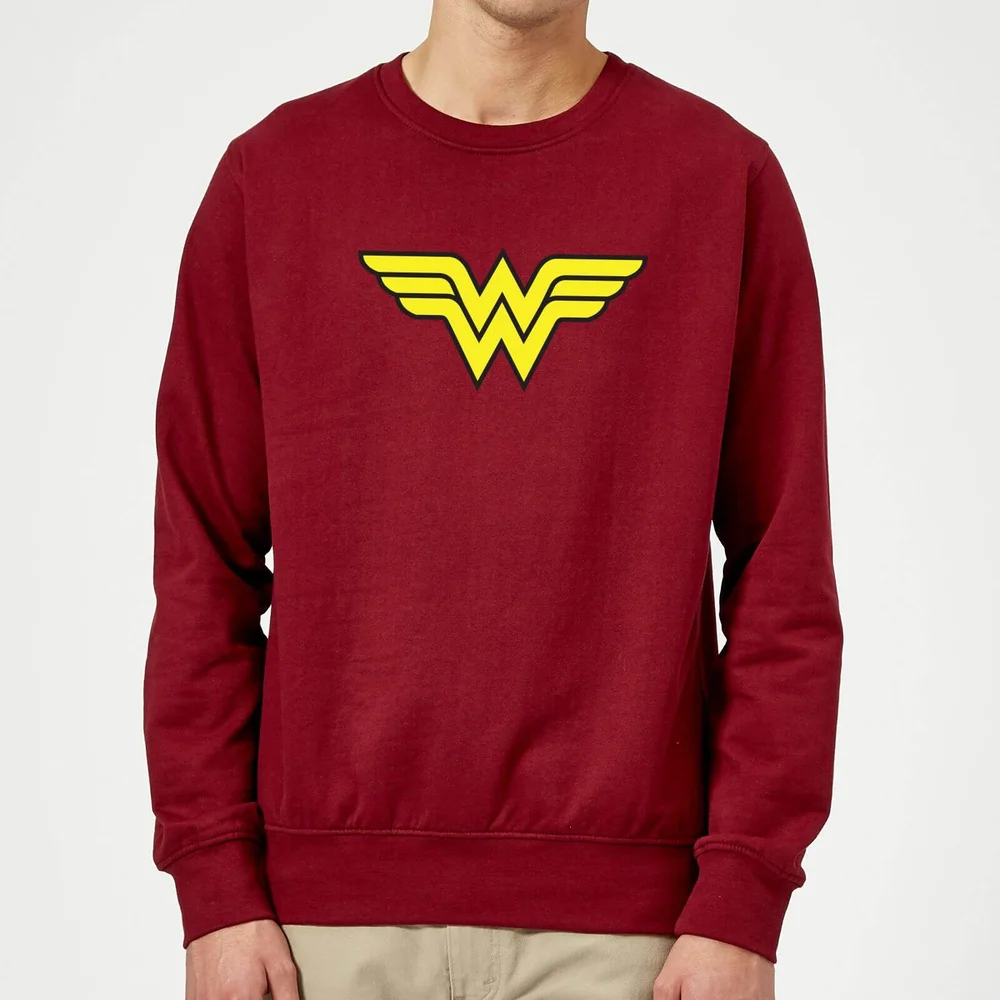Justice League Wonder Woman Logo Sweatshirt - Burgundy - S Bild 1