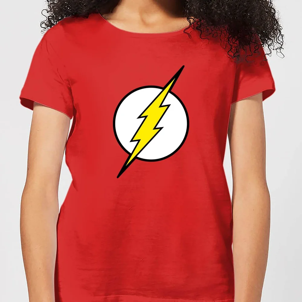 Justice League Flash Logo Women's T-Shirt - Red - XL Bild 1