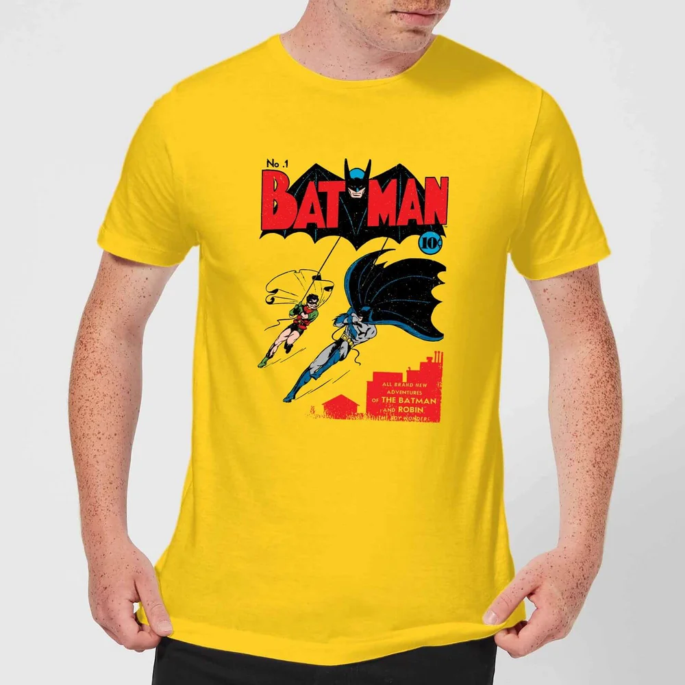 Batman Batman Issue Number One Men's T-Shirt - Yellow - S Bild 1