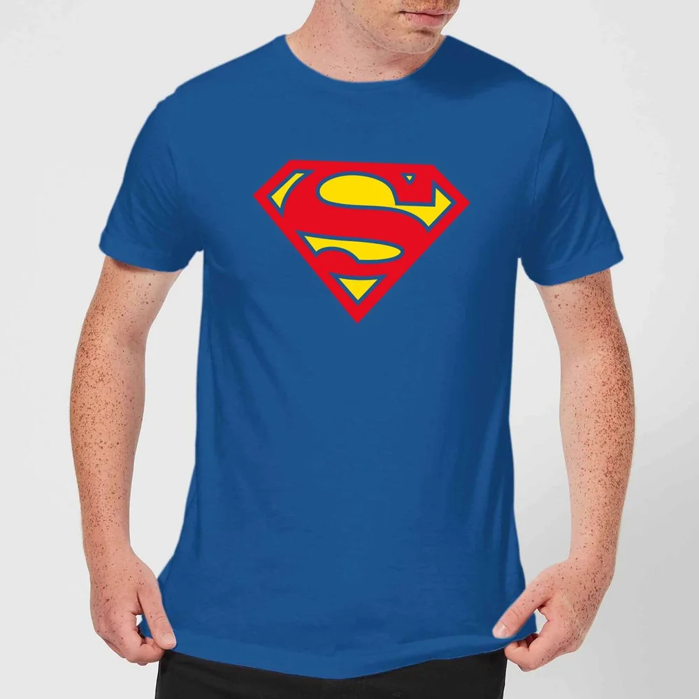 Justice League Supergirl Logo Men's T-Shirt - Royal Blue - S Bild 1