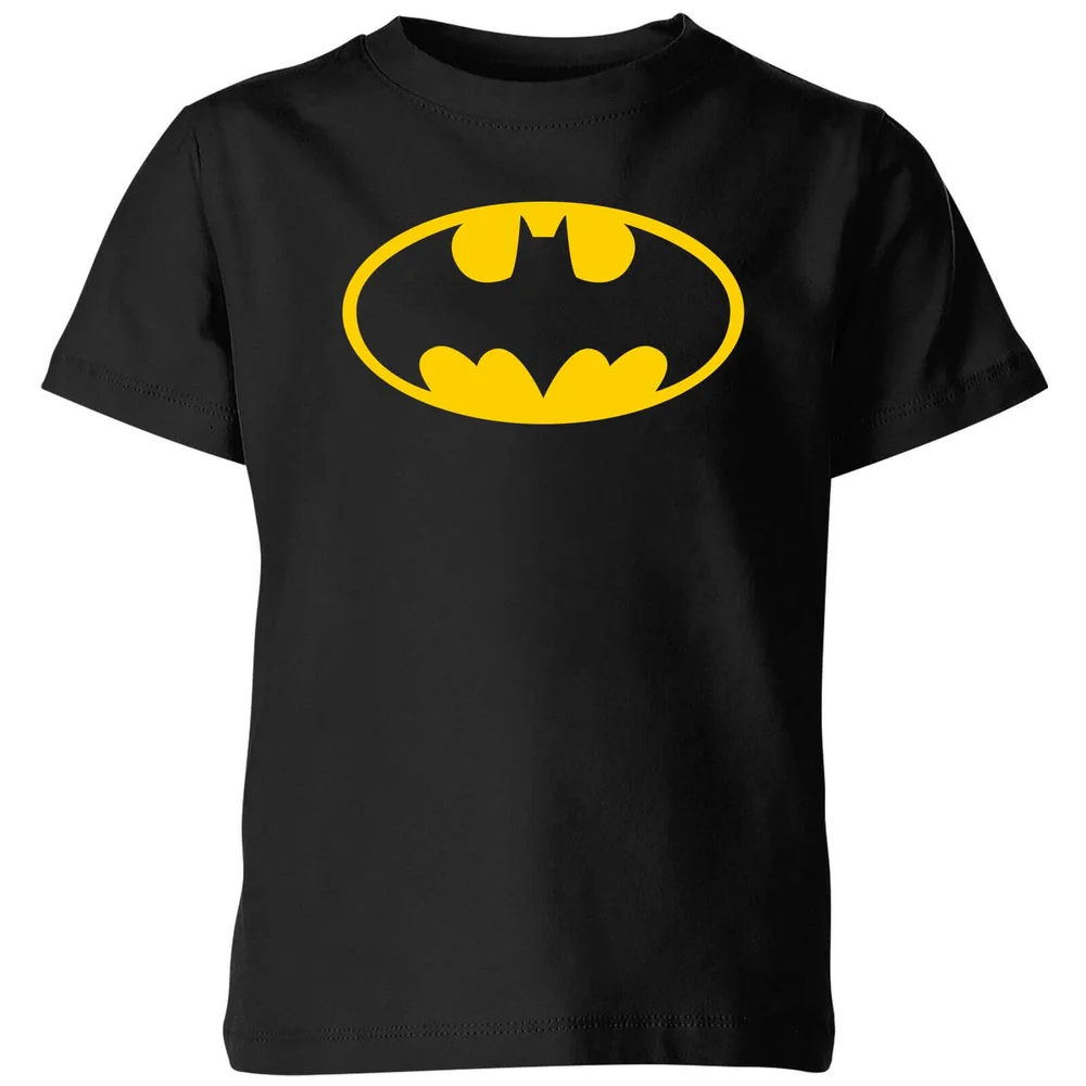 Justice League Batman Logo Kids' T-Shirt - Black - 3-4 Jahre Bild 1