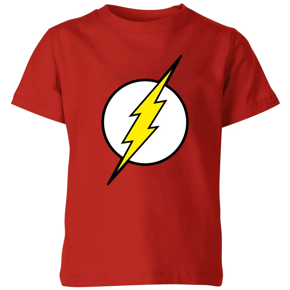 Justice League Flash Logo Kids' T-Shirt - Red - 3-4 Jahre Bild 1