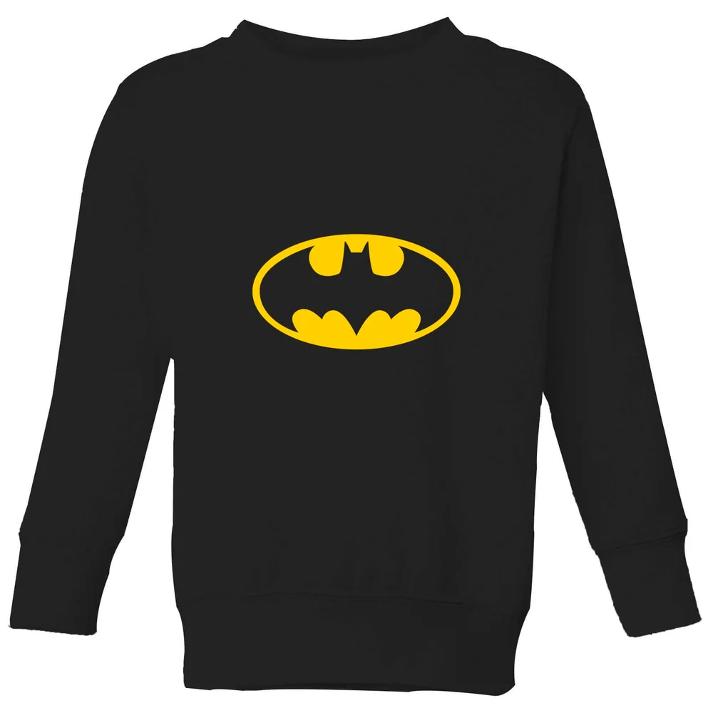 Justice League Batman Logo Kids' Sweatshirt - Black - 3-4 Jahre Bild 1