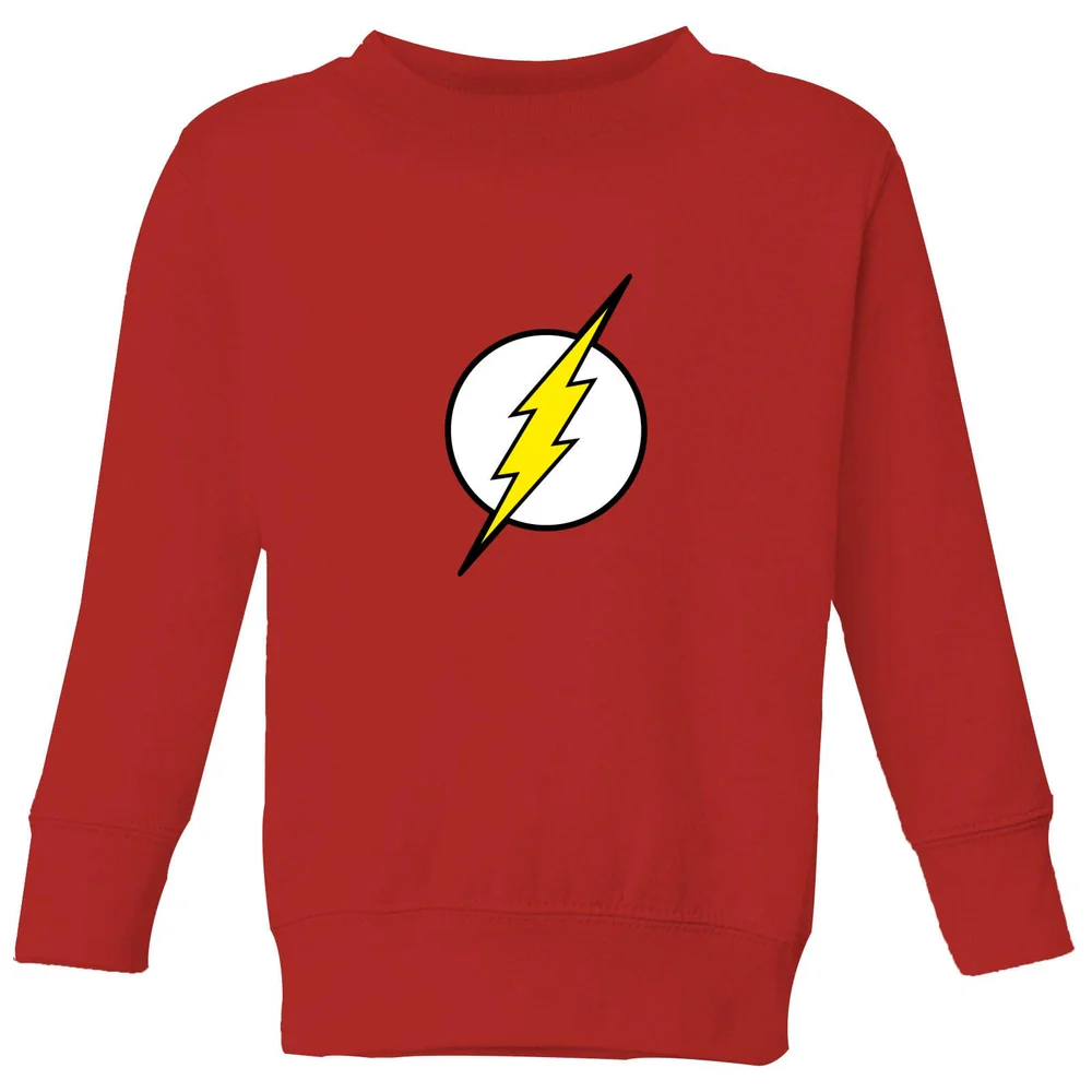 Justice League Flash Logo Kids' Sweatshirt - Red - 3-4 Jahre Bild 1