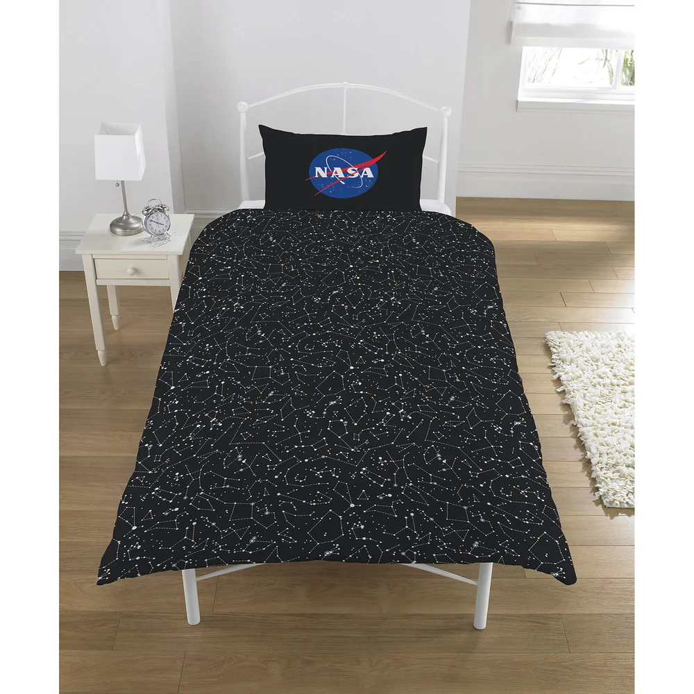 NASA I Need My Space Duvet Set - 1 Stck - Bunt Bild 1