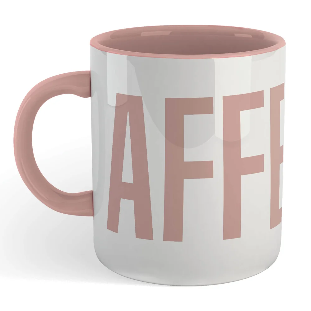 Caffeine Mug - White/Pink Bild 1