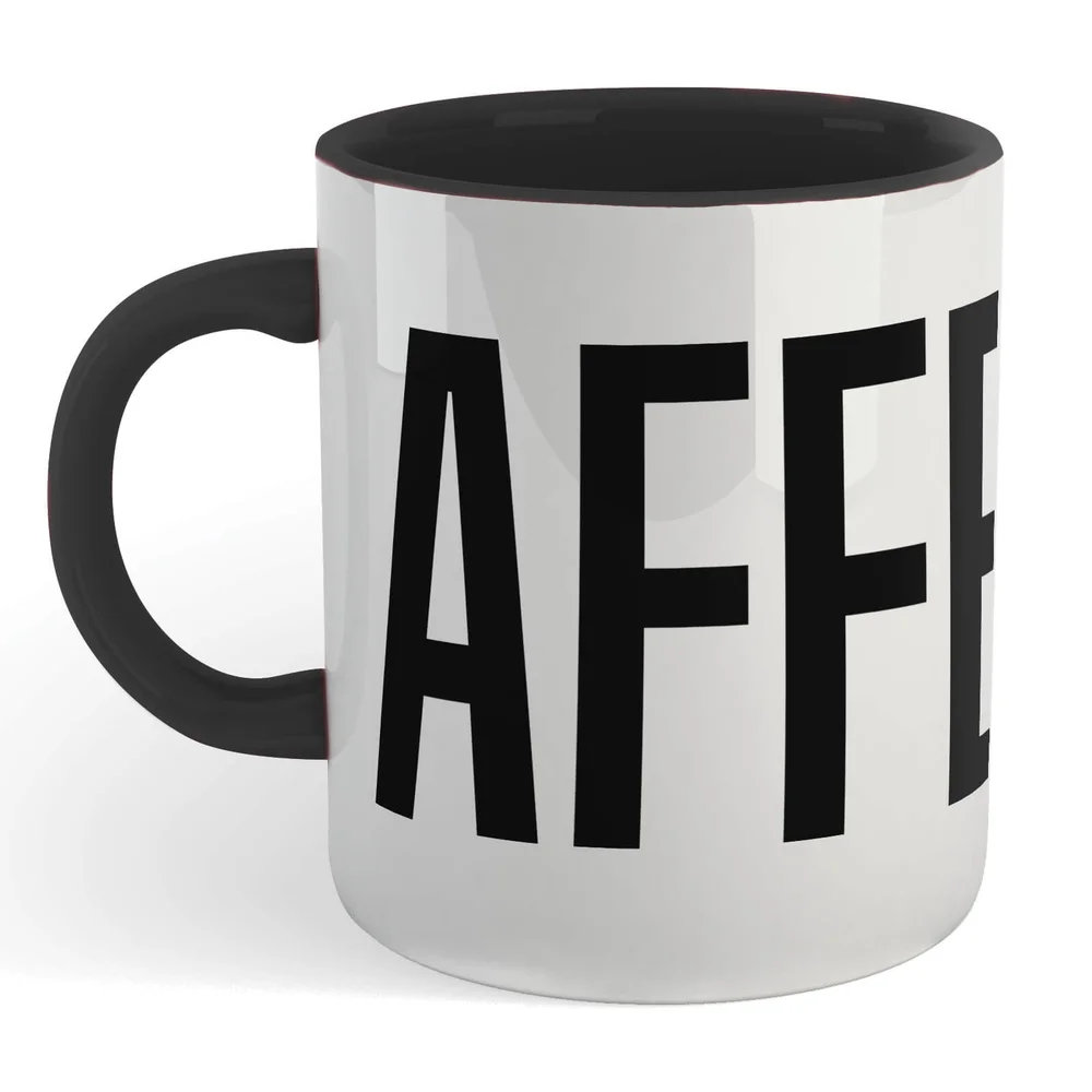 Caffeine Mug - White/Black Bild 1
