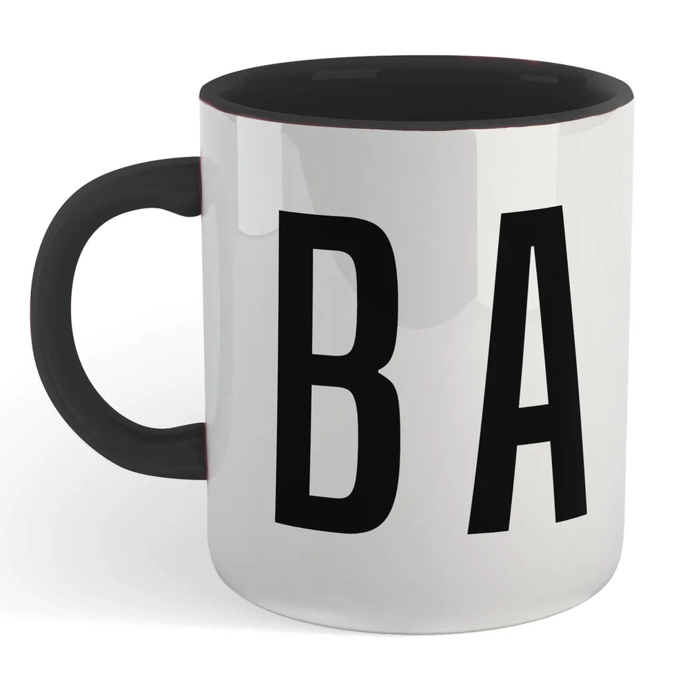 CBA Mug - White/Black Bild 1
