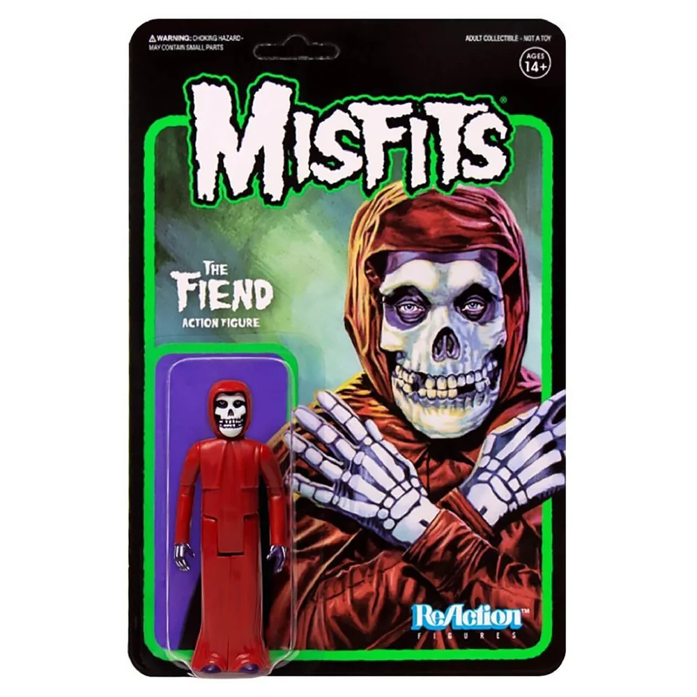 Super7 Misfits Wave 2 The Fiend Crimson ReAction-Figur Bild 1