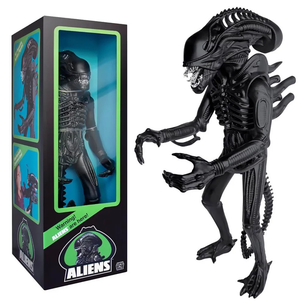 Super7 Alien 18 Inch Classic Black Xenomorph Figure Bild 1