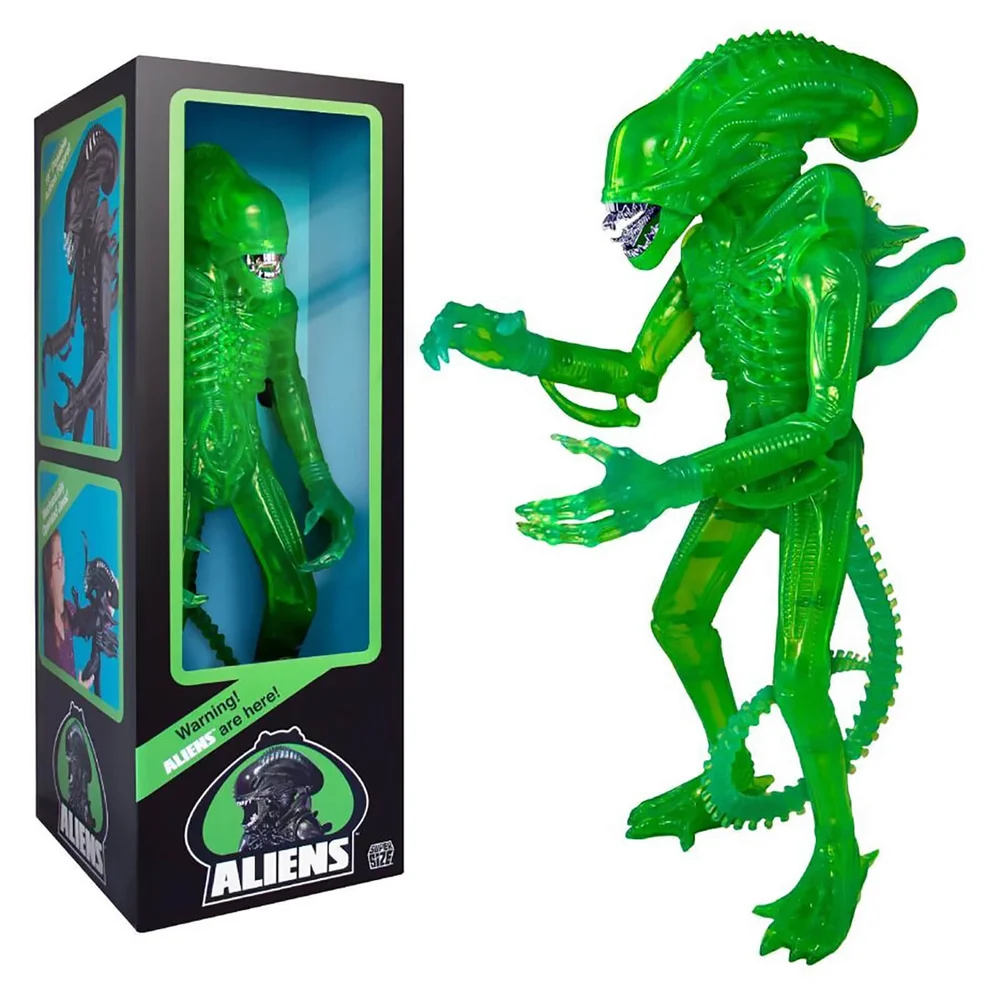 Super7 Alien 18 Inch Blood Acid Green Xenomorph Figure Bild 1