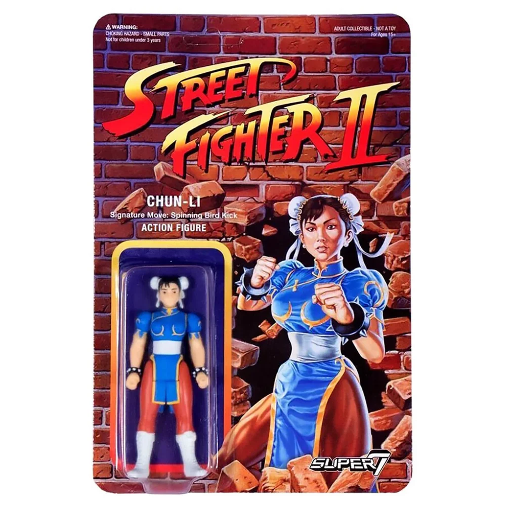Super7 Street Fighter Chun Li ReAction Figure Bild 1