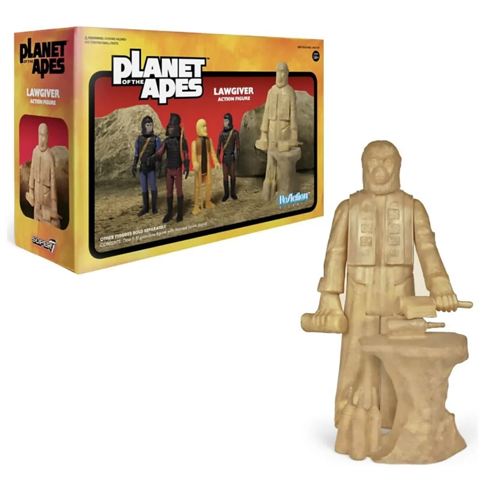 Super7 Planet of the Apes Wave 2 Law Giver Statue ReAction Figure Bild 1