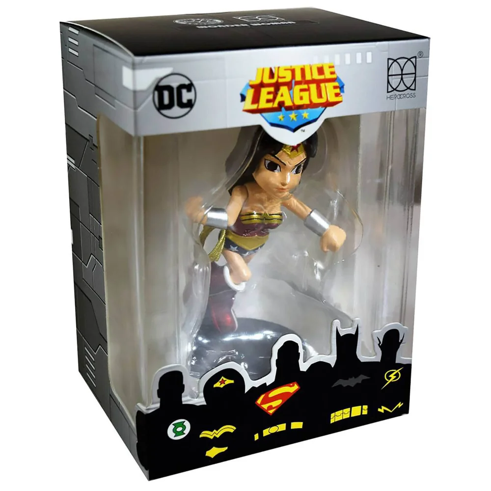 Herocross Justice League PVC Action Figure Woman Wonder 9 cm Bild 1