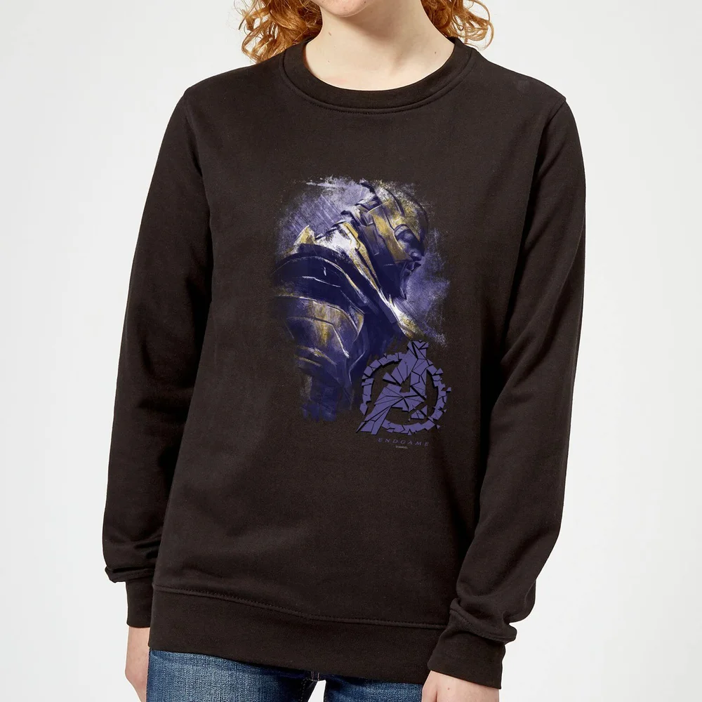 Avengers Endgame Thanos Brushed Damen Sweatshirt - Schwarz - XS Bild 1