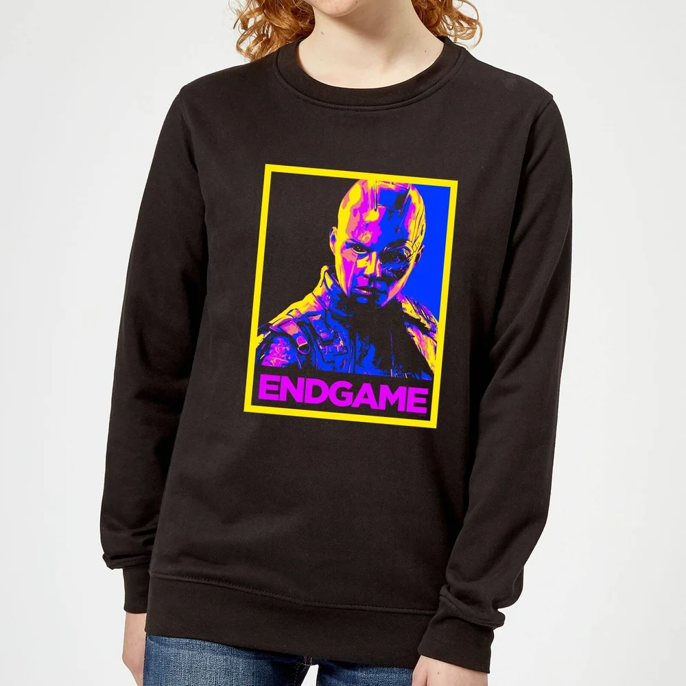 Avengers Endgame Nebula Poster Women's Sweatshirt - Black - XS Bild 1