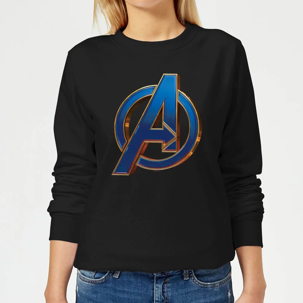 Avengers Endgame Heroic Logo Damen Sweatshirt - Schwarz - XS Bild 1