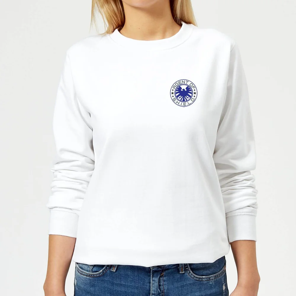 Marvel Avengers Agent Of Shield Women's Sweatshirt - White - XS Bild 1