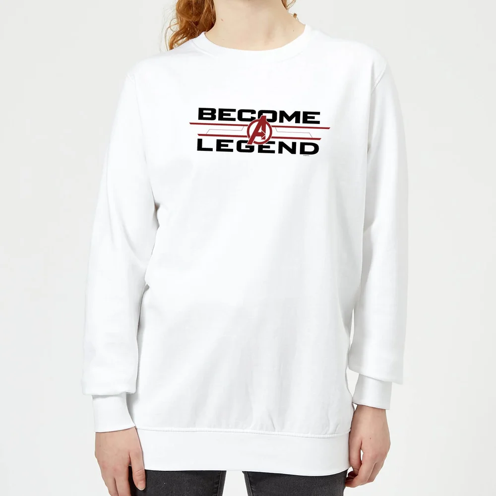 Avengers Endgame Become A Legend Damen Sweatshirt - Weiß - XS Bild 1