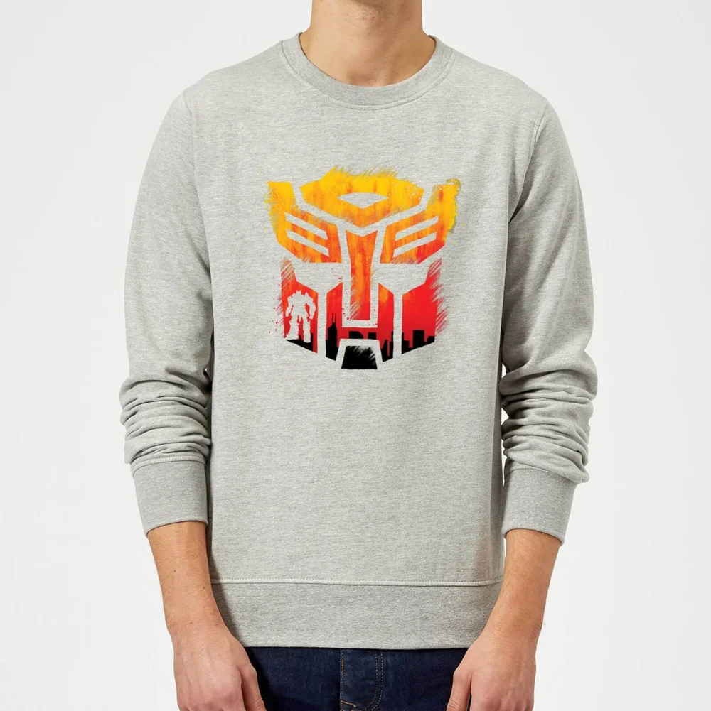 Transformers Autobot Symbol Sweatshirt - Grey - S - Grau Bild 1