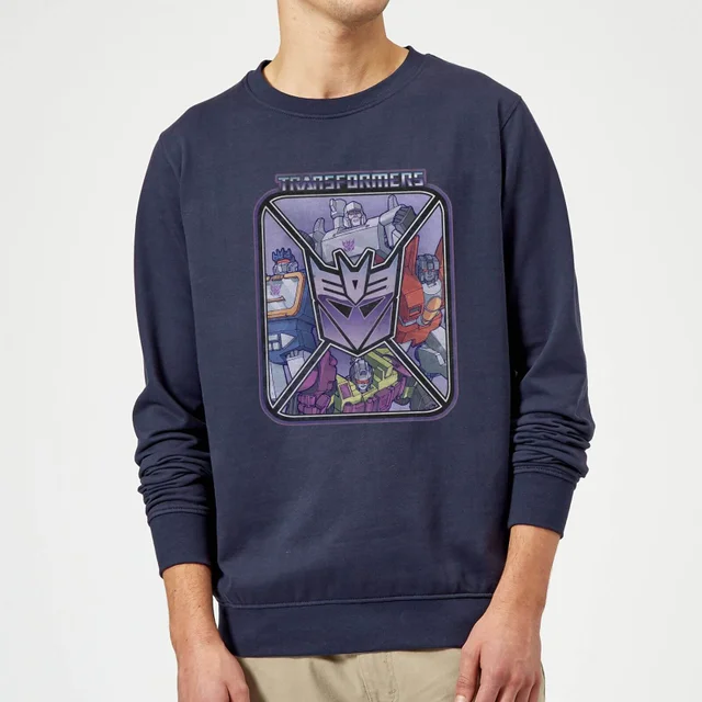 Transformers Decepticons Sweatshirt - Navy